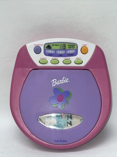 Barbie SING WITH ME Discgirl Cd Player With Disc 2000 Working - Afbeelding 1 van 8