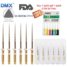 Dental Endodontic Rotary File NITI Root Canal Files Endo X-Pro Gold Taper+k-file
