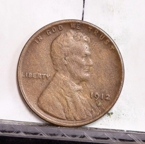 1912-S Lincoln Wheat Cent - Ch XF (#57522-L)