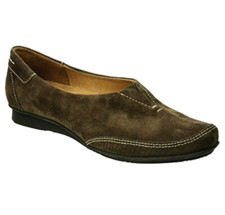 Taos Women's Ballet Flats Slip On Loafers Shoes Chocolate Suede Marvey 7-7.5 38