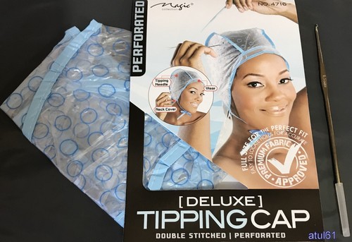 Tipping Cap Extra Large Perforated Double Stitched Deluxe Needle/hook Accessori - Picture 8 of 10