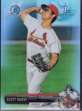 2017 Bowman Draft - Chrome #BDC-126 Scott Hurst (RC) Refractor