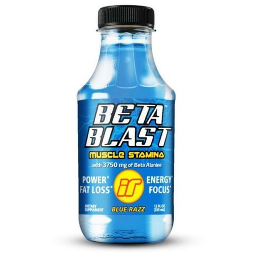 Impact BETA BLAST Muscle Stamina Energy Drink RTD 12 PACK, 12 oz, 2