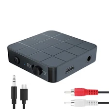 Bluetooth-compatible 5.0 Audio Receiver Transmitter AUX RCA 3.5 3.5MM Jack