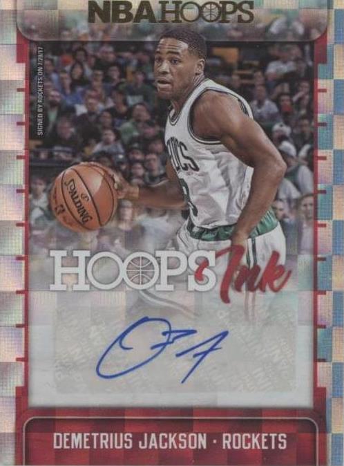 2017-18 Panini NBA Hoops - Demetrius Jackson #HI-DJK - 1 of 2