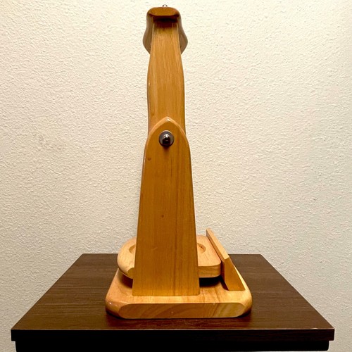 Remy Martin Fine Champagne Cognac Wooden Tipper Tilting Pouring Bottle Stand - Picture 2 of 5