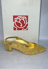 LOW SUEDE SHOE BRACELETS Women Woman Yellow size EU 36