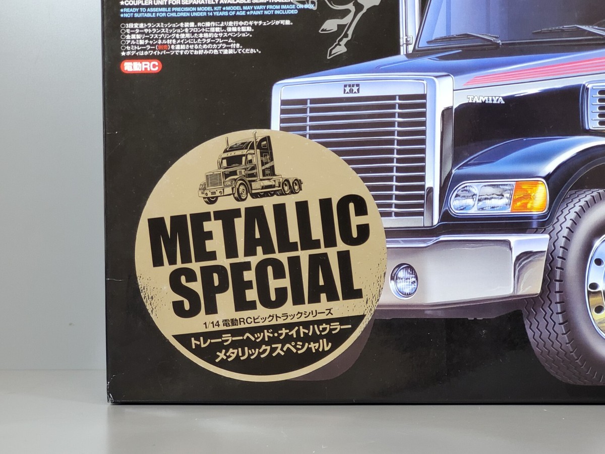 New Tamiya 1/14 RC Knight Hauler Chrome Metallic Special Edition