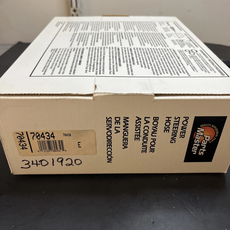 Manguera de línea de presión de dirección asistida para Ford Escort EXP 1986-88 4CYL 1,9 L PM 70434 Foto 2 de 4