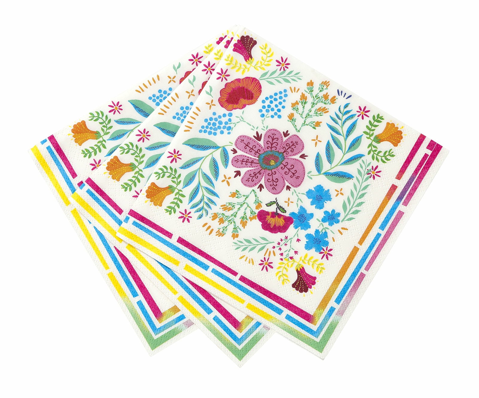 Talking Tables Mix Boho Floreale 33 cm tovagliolo 20PK, Carta, (d4r)