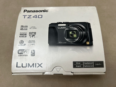Panasonic Lumix dmc-tz40 Silver | eBay