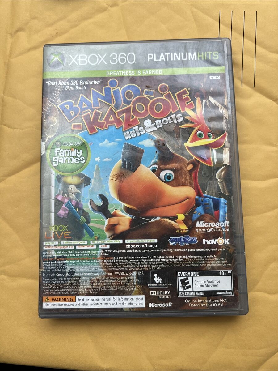 Banjo-Kazooie: Nuts & Bolts / Viva Pinata -- Platinum Hits