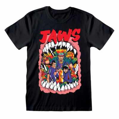 Jaws Der Weiße Hai Stylised Poster Official Merchandise T-Shirt M/L/XL/2XL NEU