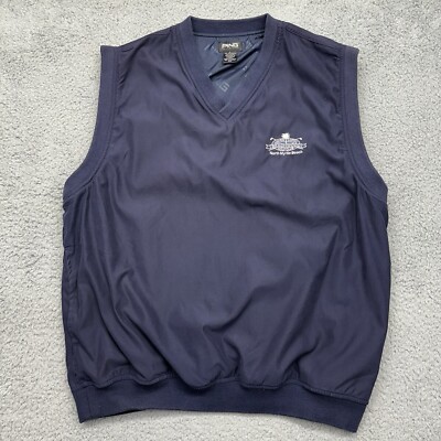 Ping Golf Collection Mens Large Beachwood Golf Club Rain Wind Resistant Vest