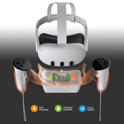 DOBE TY-3835 VR Charging Cradle for Meta/Oculus Quest 3