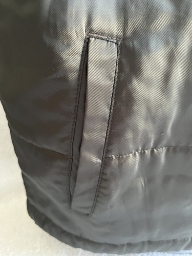 Dockers Premium Puffer Vest Men’s Size L Grey Tone Full Zip - Picture 8 of 16