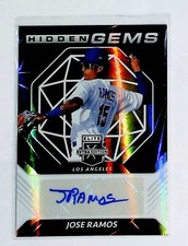 2021 Elite Extra Edition Jose Ramos Hidden Gems Auto HG-RA