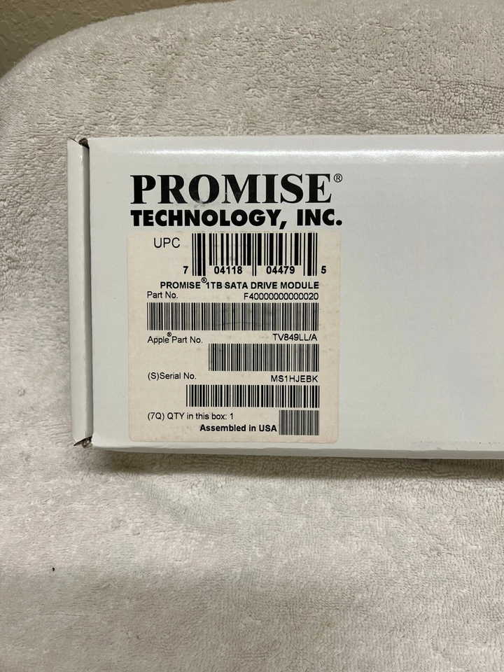 Promise/Apple TV849LL/A 1TB Sata Drive Module - Open Box!! - Image 2 of 2