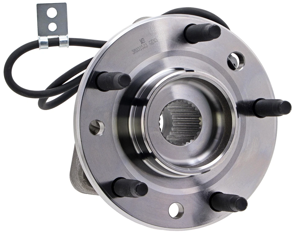 Conjunto de cojinete de rueda y buje delantero Mevotech 1998 para GMC Sonoma 1997-2004 4x4 Foto 2 de 4