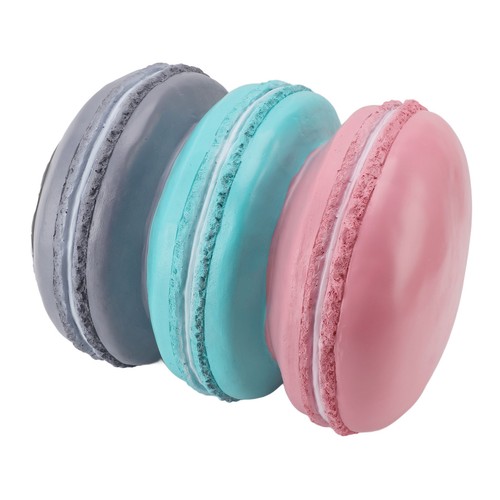 Macaron Biscuit Resin Foot Stool With Compact Design Ergonomic Multifunctional - Picture 4 of 22