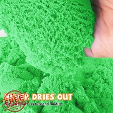 NiToy FlexiSand Value Pack Colored Moldable Self-Sticking Sand, Never Dries O...