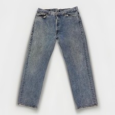 Rare Levi's 501XX Jeans Men s 38x32 35x32 Stone Dark Acid Wash Made In USA