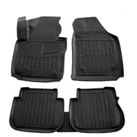 GummifußMatten FüR VW Caddy 3 2K 2003-2020 3D Schalen Set Automatten