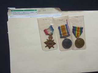 WWI Canadian Medal Group Issued To 18946 Cpl. R.P. Godber C.A.S.C.