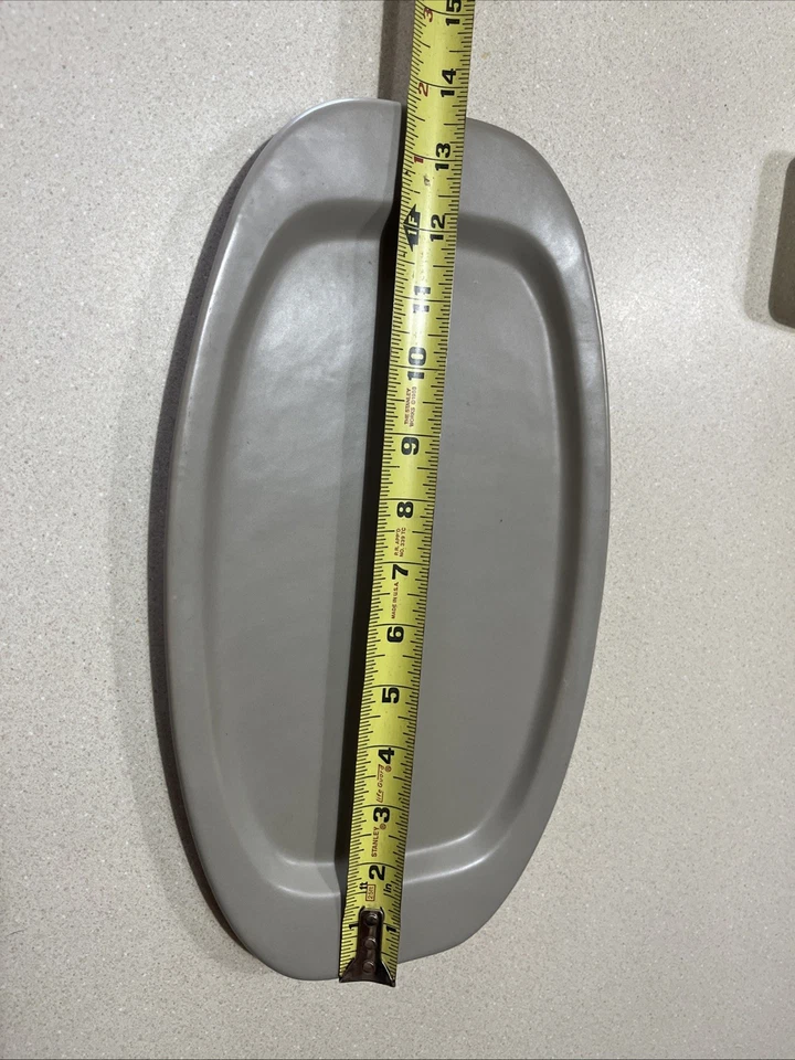 Umbra Hub Serving/Vanity Entryway Tray Matte Stone Colored 14x7.5 - Image 3 of 4