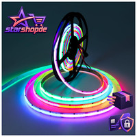 LED Streifen 5M Rgbic COB 12V Selbstklebend Lichtband FüR Dekoration
