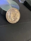 1896 p morgan silver dollar. Wild Toning. Details