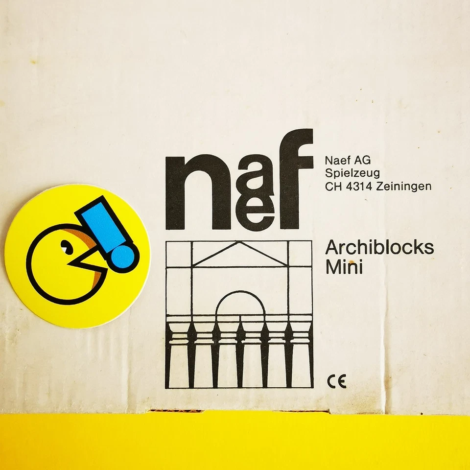vintage Naef Archiblocks Mini construction building blocks set toy Bower Studios - Image 2 of 4