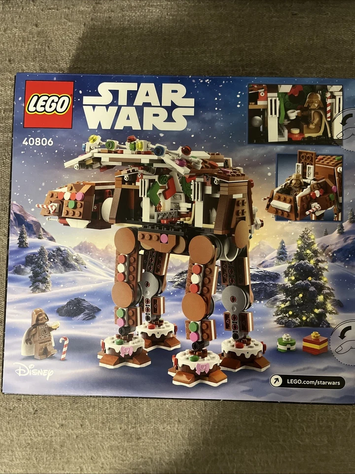 LEGO 40806 Gingerbread AT-AT Walker (Darth Vader Gingerbread Minifigure) - Image 2 of 2