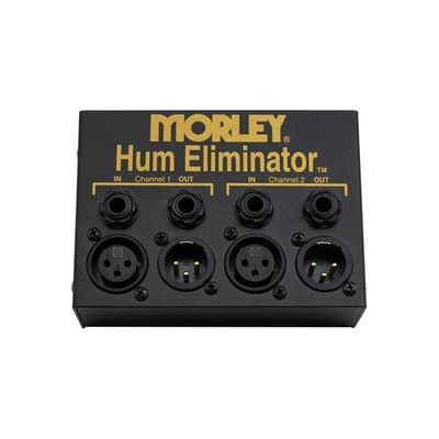 Morley MHE 2-channel Stereo Hum Eliminator 2-Channel Box with 1/4IN Smart Jacks