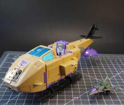 Transformers G1 Vintage Micromasters Skyhopper Playset 1989 Hasbro