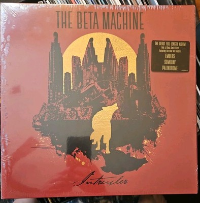 The Beta Machine Intruder Red & Black Swirl Vinyl LP Gatefold Brand New Sealed
