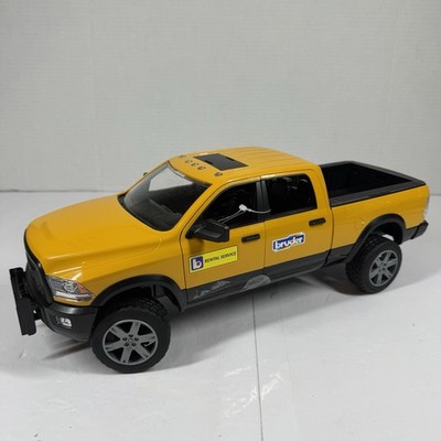1/16 Bruder Dodge Ram Rental Service Pickup Truck 2458 Made In Germany