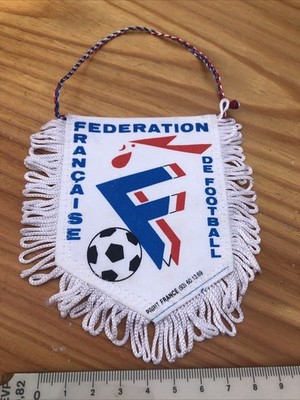Fußballwimpel Federation Francaise De Football/ Pennant/Fanion 