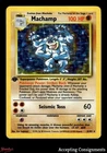 1999 Pokemon 2-Player Starter Base Set 1st Edition #8 Machamp HOLO