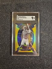 2023 PETE CROW-ARMSTRONG RC 03/10 SGC 9 MT Panini Chronicles #1 Titan Prizm