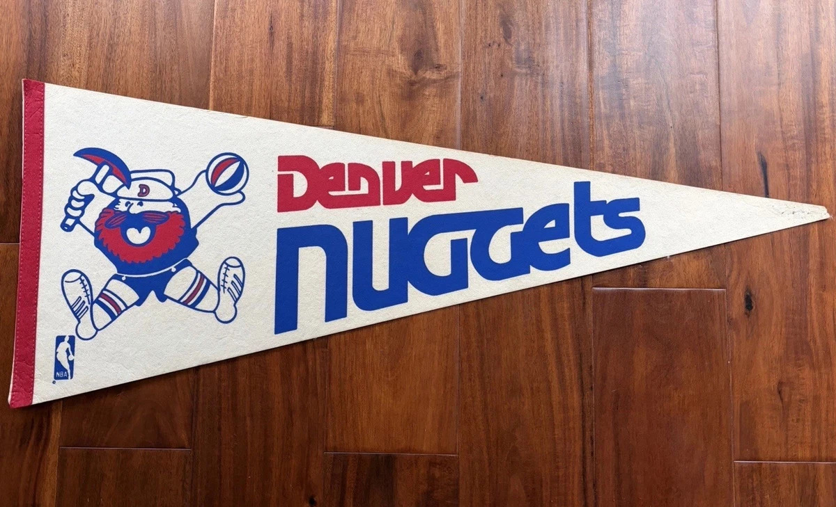 Denver Nuggets Basketball Vintage Sports Pennants and Flags for