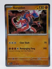 koraidon pokemon card basic Koraidon 124/198 SV01: Scarlet & Violet Base Set Holo for sale online