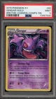 Pokemon Gengar XY Breakthrough Champs. Tin Cosmos Holo Rare #60 PSA 9 Mint