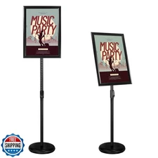 IN WHICH BAY Poster Stand Holder Floor Sign Stands Advertising Display Stand-