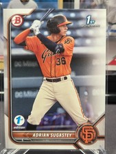 Adrian Sugastey 2022 Bowman 1st Edition #BPPF-19 🔥 Prospect 1st 🔥 Giants