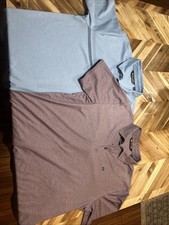 Travis Mathew Polo Performance Pima Cotton  Poly Shortsleeve Men's Size Large