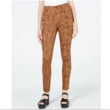 Rewash Snakeskin Print High Rise Skinny Jeans Size 9