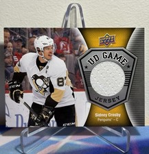 2016-17 Upper Deck Series 1 Hockey SIDNEY CROSBY #GJ-SC UD GAME JERSEY