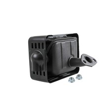 Muffler Exhaust With Heat Shield Assembly for GX120 GX160 GX200 168F Gas Engine