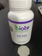 biote Nutraceutical DIM SGS + Hormone + Detox (60 Capsules) Exp 03/26 Sealed